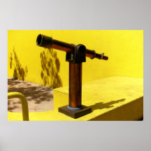 Ett teleskop posters