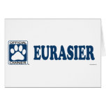 Eurasier blått kort