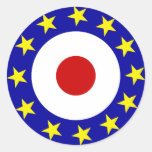 Euromod rundaklistermärke