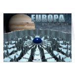 Europa 2048 hälsnings kort