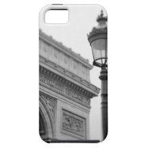 Europa frankrike, Paris. Arc de Triomphe och iPhone 5 Skydd