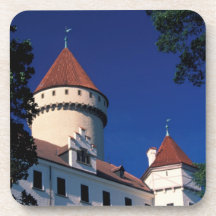 Europa Konopiste slott, tjeckisk republik, staty Underlägg
