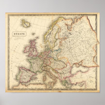Europa Liverpool Philip & Son 1852 Print