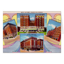 Evansville Indiana Hälsnings Kort