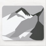 Everest svart - konstgallerival mus matta