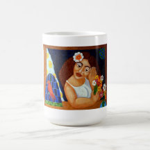 Evig kväll kaffe mugg