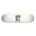 Eviga ballonger för kärlekny giftahjärta skateboards