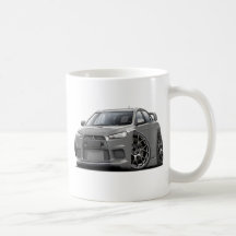 Evo grå färgbil mugg