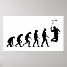 Evolution av Badminton Posters