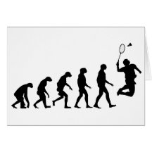 Evolution av Badminton Hälsnings Kort