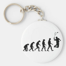Evolution av Badminton Nyckelring