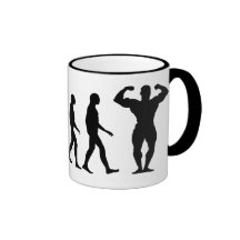 Evolution av Bodybuilding Kaffe Kopp
