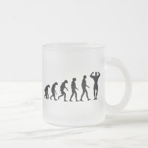 Evolution av Bodybuilding Kaffe Muggar