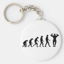Evolution av Bodybuilding Nyckelringar