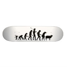 Evolution av samlas skateboarden