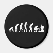 Evolution av videospel som spelar gameren kylskåpmagneter