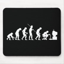 Evolution av videospel som spelar gameren mus matta