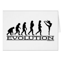 Evolution - dans hälsnings kort