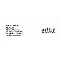 Evolution Inline Skating Business Card Template