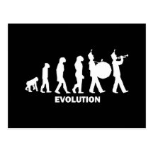 evolutionmarschmusikband vykort