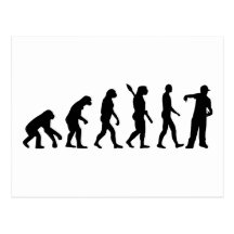 Evolutionrapparesångare Vykort