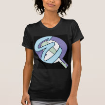 Exclamaquest svart kvinna utslagsplats tee shirt