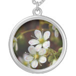 Exotiskt blommahalsband