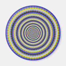 Eye Boggling Circles Magnet