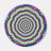 eye boggling psychedelic Magnet