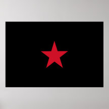 Ezln Colombia flagga Print