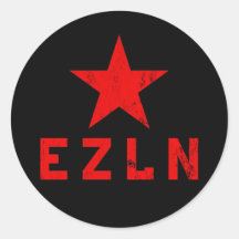 EZLN - Ejército Zapatista de Liberación Nacional Klistermärken