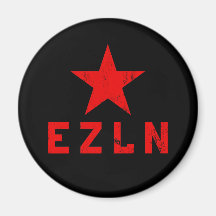EZLN - Ejército Zapatista de Liberación Nacional Magneter För Kylskåp