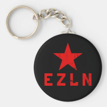 EZLN - Ejército Zapatista de Liberación Nacional Nyckelring