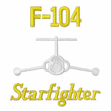 F-104 på Golfpoloen W/FU och appell undertecknar