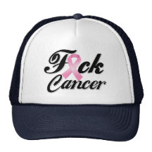F*CK-bröstcancerskjortor Mesh Kepsar