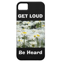 FÅ är HÖGT hörda iphone casedaisyblommor iPhone 5 Fodral