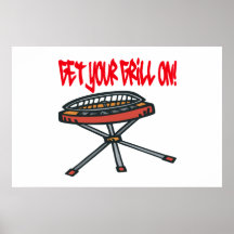 Få din grillar på affisch
