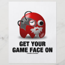 Få ditt modiga ansikte på (realtidsgammala Borg) Custom Flyer
