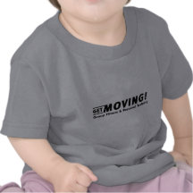 Få flyttan! Gruppera konditionen & personlig utbil T-shirts