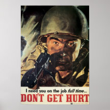 Få inte men posters