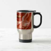 Få mamman något mer kaffe! muggarrosa rosblomma