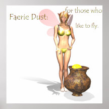 Faerien dammar av affisch