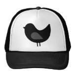 FågelSilhouettedesign! Trucker Kepsar