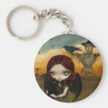 "Fågelskrämman" Keychain nyckelringar