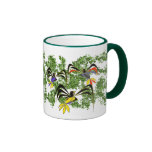 fåglar av paradiset kaffe kopp