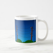 Fåglar Kaffe Muggar