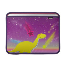 Fallande stjärnaDinosaurMacbook sleeve
