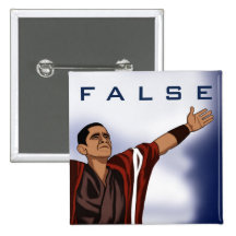 Falska Obama Knappar Med Nål
