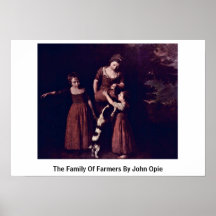 Familjen av bönder av John Opie Affischer