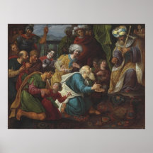 Familjen av Jacob i egypten Affisch